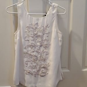 White House Black Market Sleeveless bus-casual top